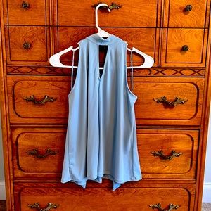 Banana Republic Sleeveless Top XS Light Blue